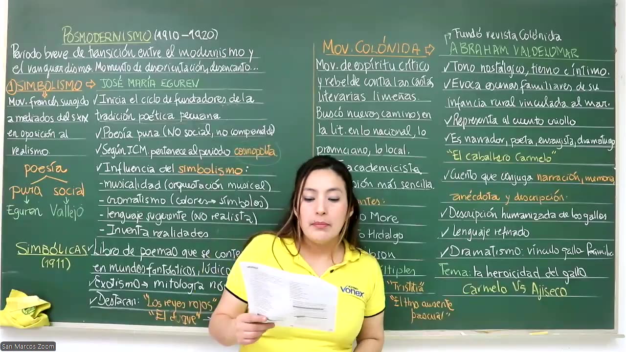 VONEX SEMESTRAL 2024 | Semana 13 | Literatura