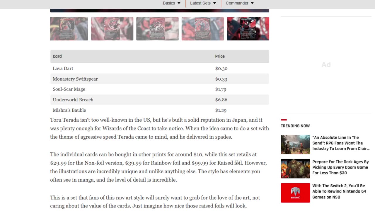 Secret Lair Ultimate Pencil Superdrop