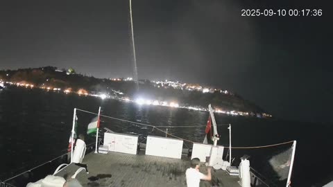 ‼️ BREAKING ‼️ Second attack on the Flotilla, still in Tunisian waters, in two days