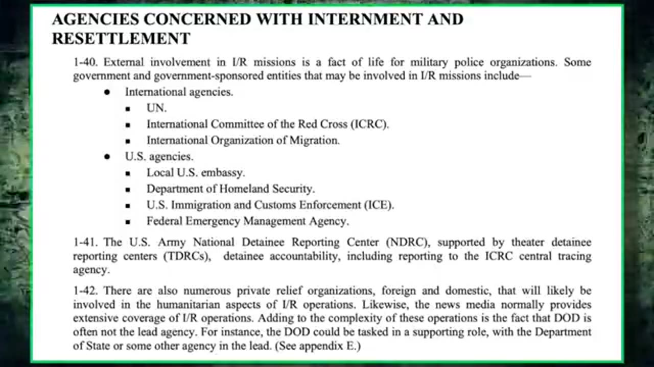 Documentation of Military Internment Camps in USA Inc. — For Use by the United Nations | APlaneTruth