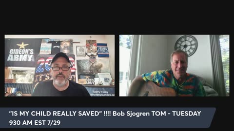 GIDEONS ARMY MONDAY LIVE 7/28 @ 930 AM EST WITH JIMBO!!