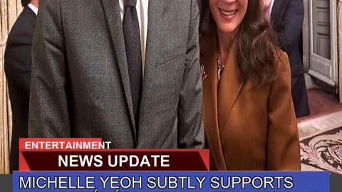 Michelle Yeoh Subtly Supports Lisa Frédéric Arna
