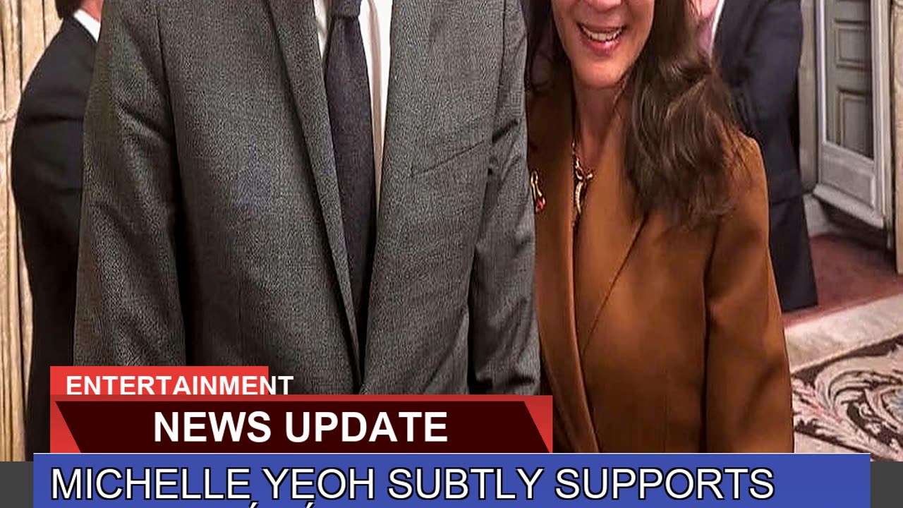 Michelle Yeoh Subtly Supports Lisa Frédéric Arna