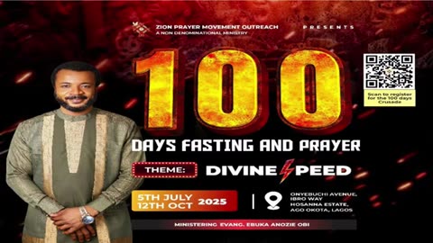 NIGHT OF OPEN HEAVEN[ DAY 57:100 DAYS FASTING & PRAYER] 30TH AUGUST 2025]