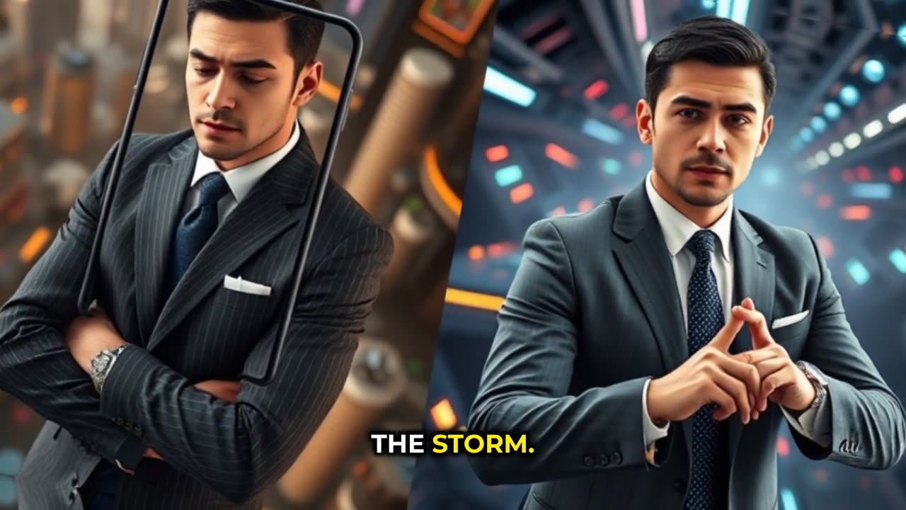 When everyone runs from the storm, he walks straight through it calm, focused, unshaken.