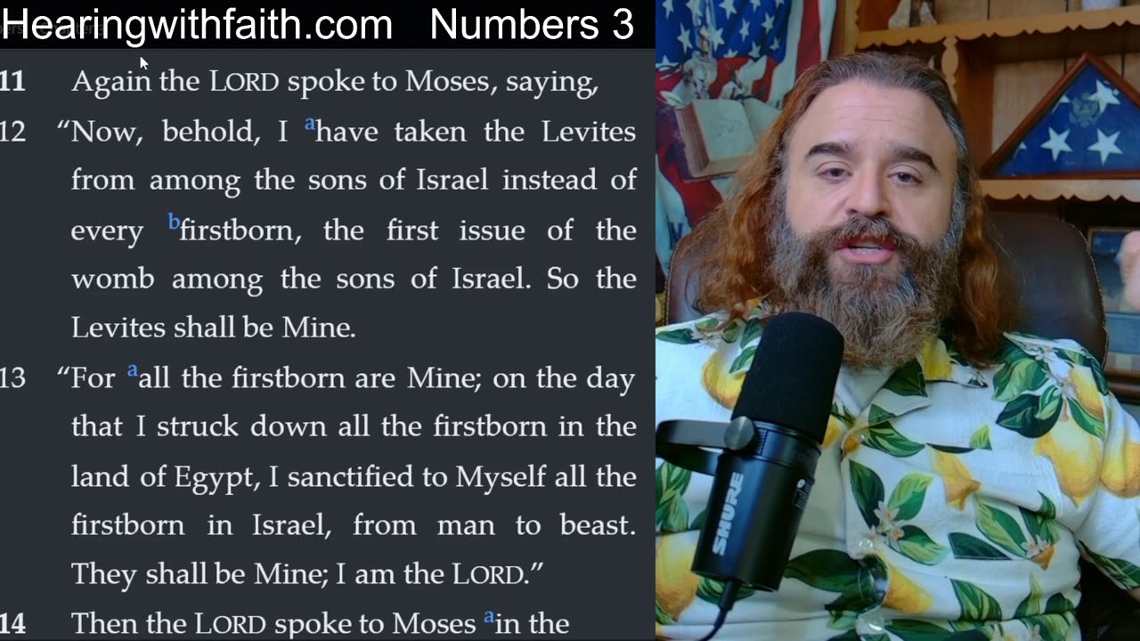 Live Bible Study: Exploring Numbers 3 - The Levites' Sacred Duties