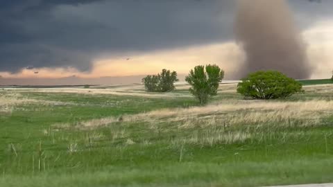 Colorado Twister Touches Down Off I-70