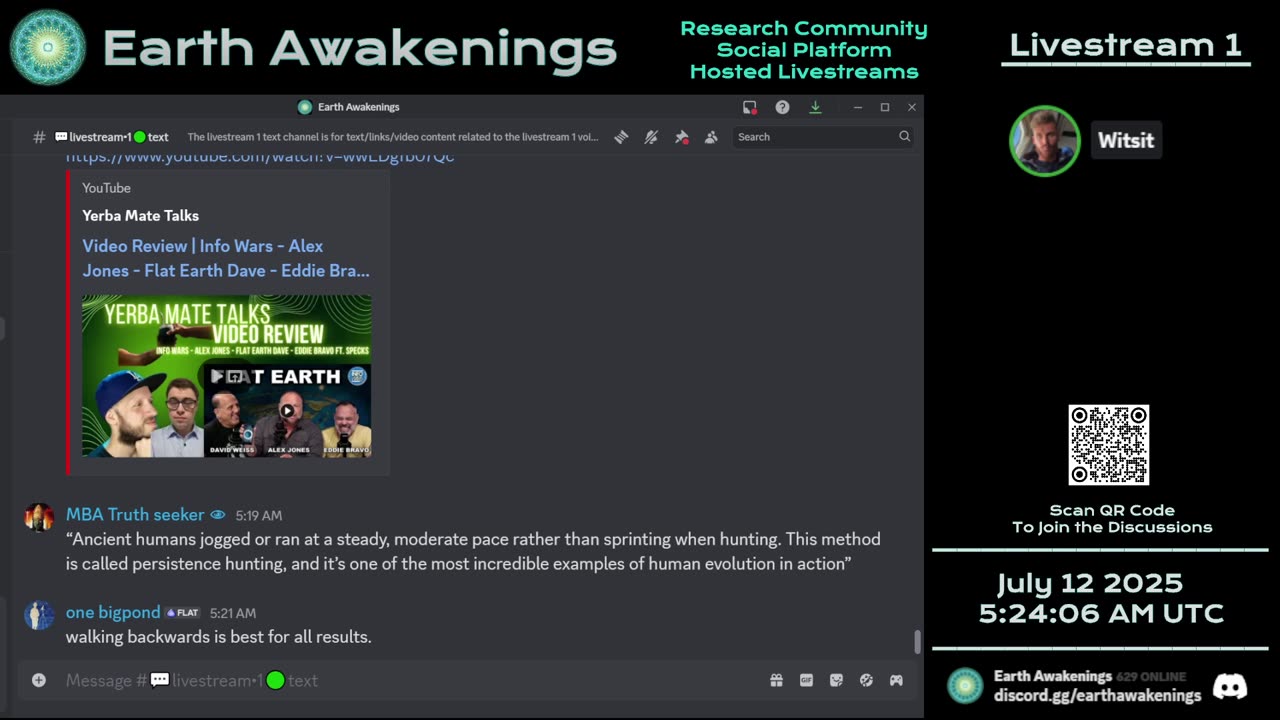 Earth Awakenings - Livestream 1 - #3288
