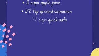 Apple Oatmeal