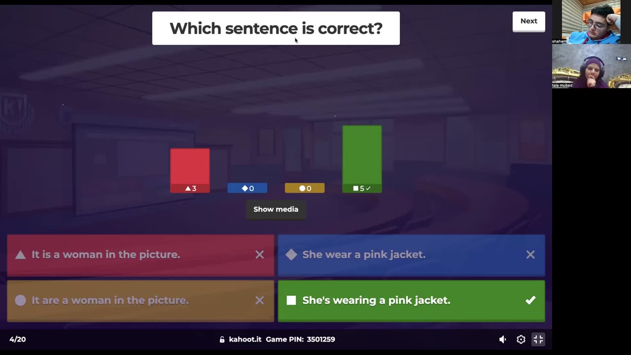 Describing pictures Class (12) Part (1)