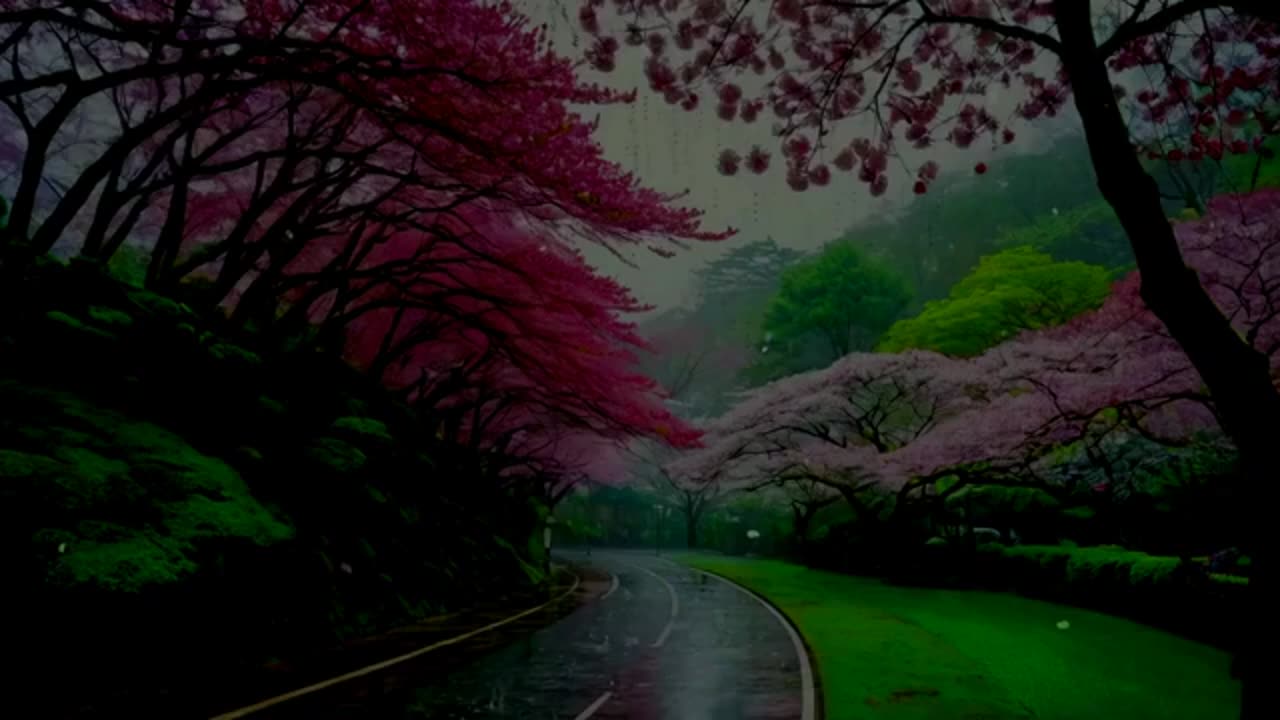 The Soothing Rain Sounds for a Serene Atmosphere