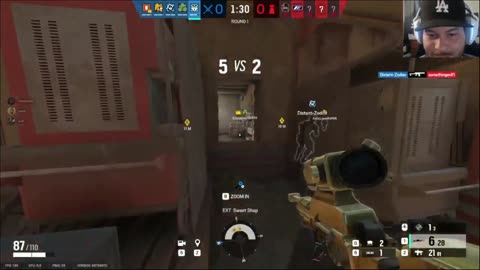 Valorant, R6 ranked later.