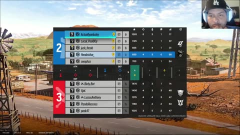 Valorant, R6 ranked later.