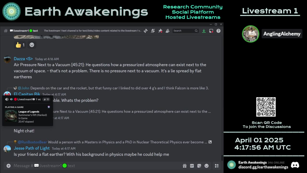 Earth Awakenings - Livestream 1 - #3079