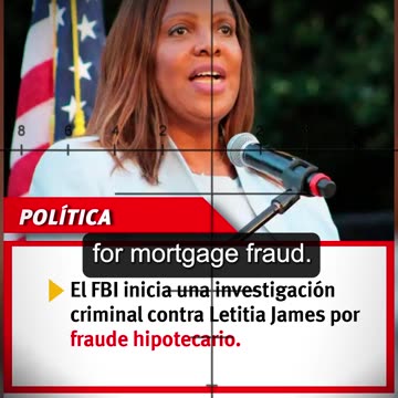 Investigación criminal contra Letitia James, Fiscal activista anti Trump