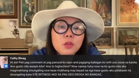 SI CATHY BINAG GUSTO NILANG PALABASING SINUNGALING