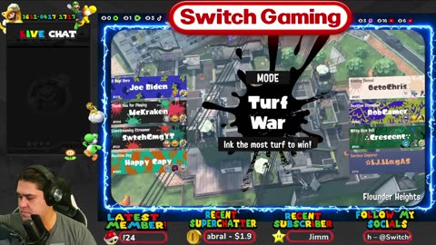 🔥 Splatoon 3 Turf War LIVE – Playing With Viewers & Crazy Battles!