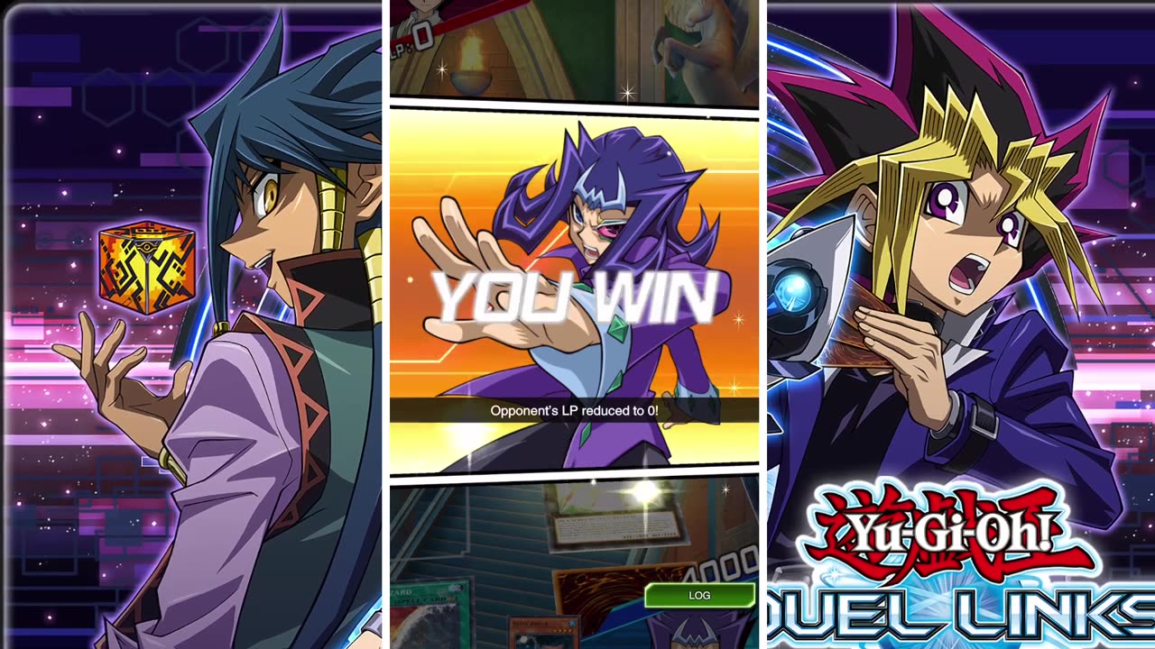 Yu-Gi-Oh! Duel Links - Shark Activates Xyz Revive Splash! x Shark Rising Skill