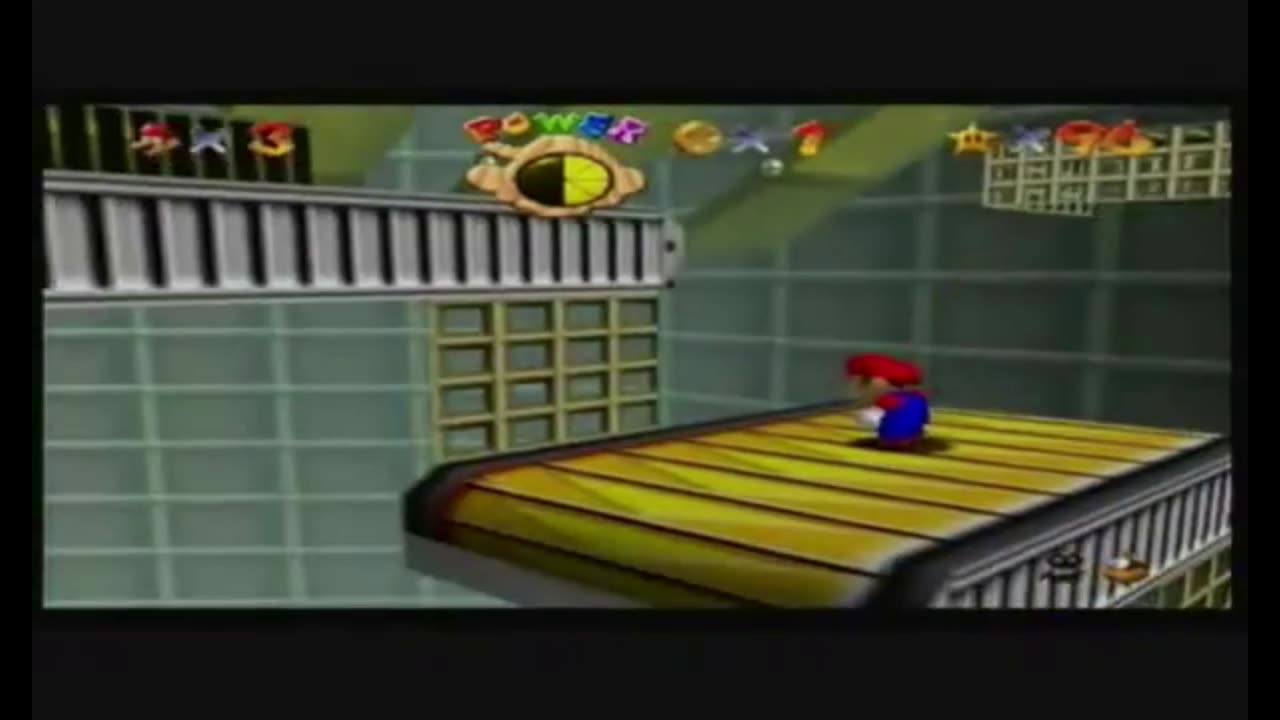 Super Mario 64 - Tick Tock Clock - Stomp on the Thwomp