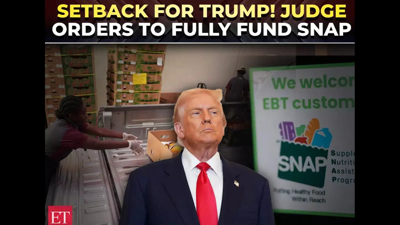 Unanimous Court Orders Trump Admin to Release Full SNAP Payments.mp4