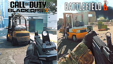 Cod: Black Ops7 vs Battlefield 6 - Graphic, Physic & Details Comparison / BO7 vs BF6