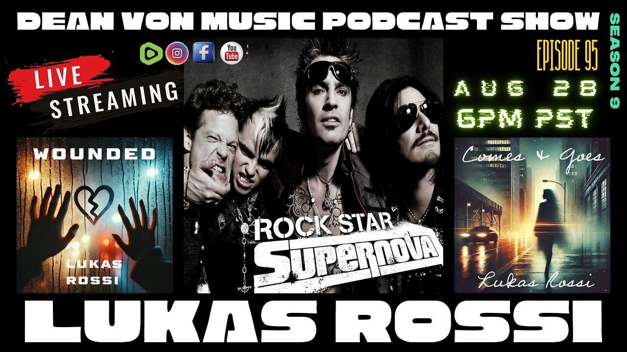 S9|E95 ROCK STAR 'LUKAS ROSSI' BEHIND THE SCENES OF A TRUE ROCKSTAR!