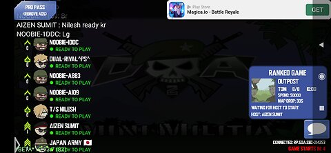 Mini militia pro challenge match