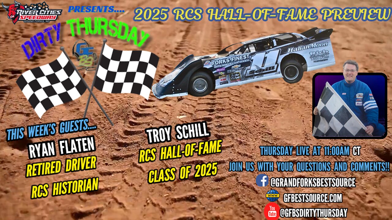 RCS DIRTY THURSDAY - with RCS Historian, Ryan Flaten & 2025 Hall-of-Fame Inductee, Troy Schill
