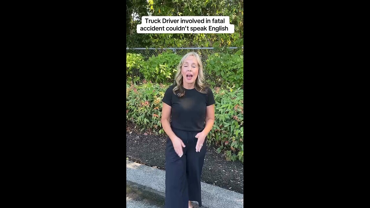 Captioned - Foreign drivers kill Americans in USA