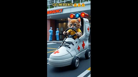 cat ambulance 🚑🚑🚑