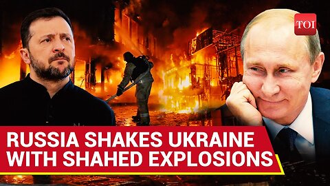 Putin Unleashes 'Shahed Hell' On Ukraine As Russia-US Talks End: Drone Attacks Bleed 14