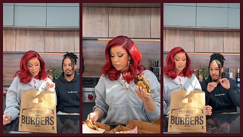 Cardi B Eats Her Way Through LA’s Top Burgers! 🍔