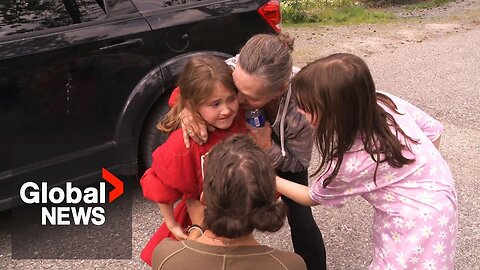 Missing 7-year-old BC girl reunited with family after spending incredible night in the woods