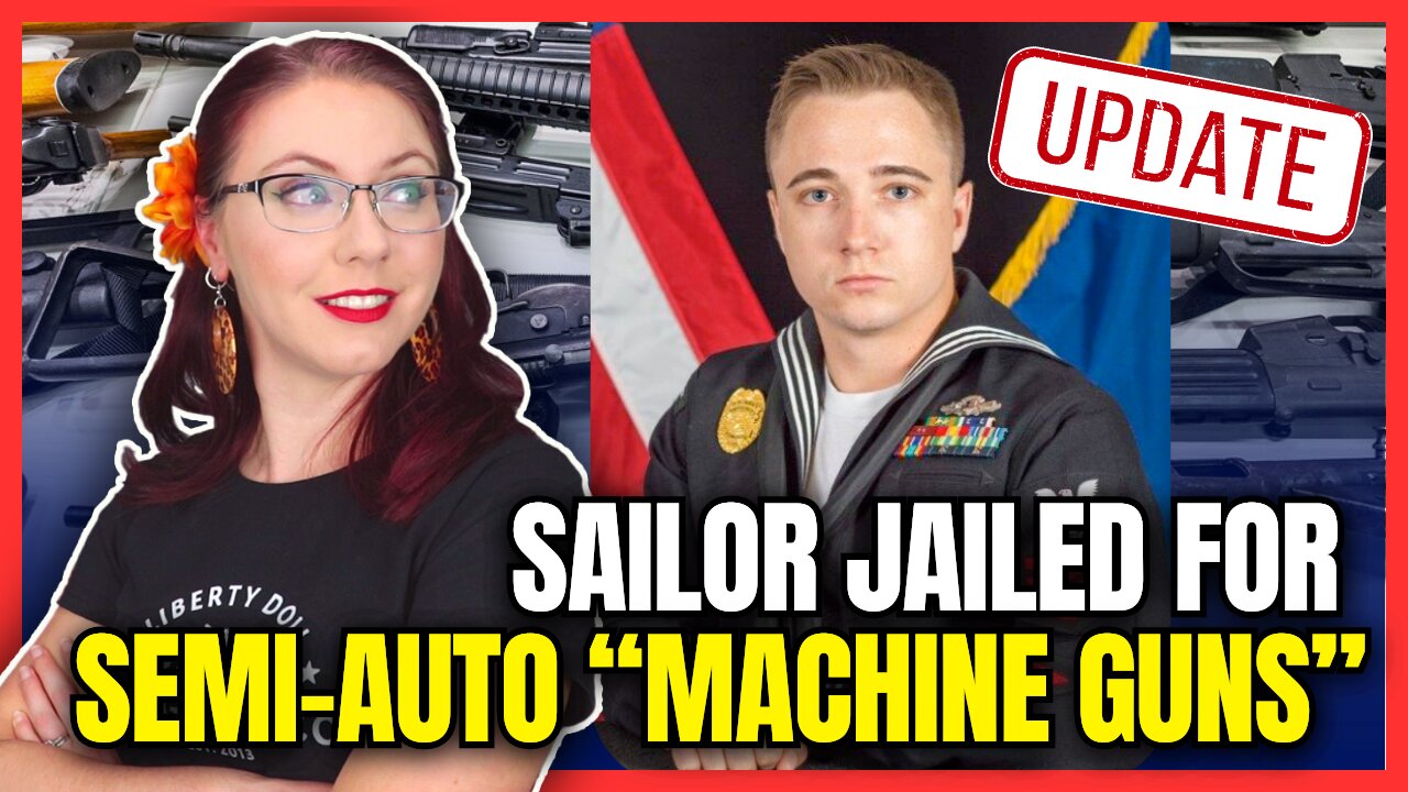 Sailor Jailed for Semi-Auto "Machine Guns": UPDATE