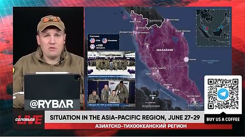 ►🚨▶◾️🇨🇳🇹🇼⚡️⚡ Rybar Live: Situation in the Asia-Pacific Region | June 27-29