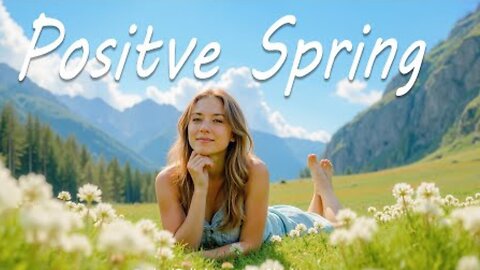Positive Spring | Comfortable music that makes you feel positive | Pop/ Folk/Acoustic Playlist