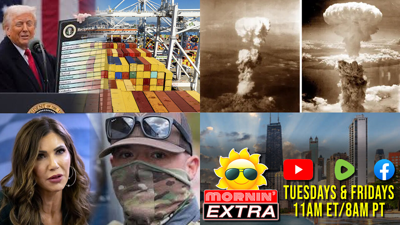 Trump Tariff Fallout | Eighty Years Since the A-Bomb | ICE Recruiting Teens | Mornin' EXTRA