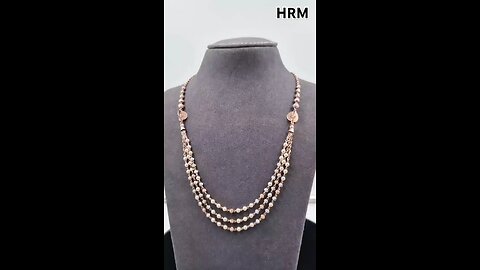 HRM Rose Gold fancy Chains