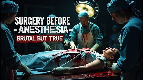 Surgery Before Anesthesia – Brutal but True
