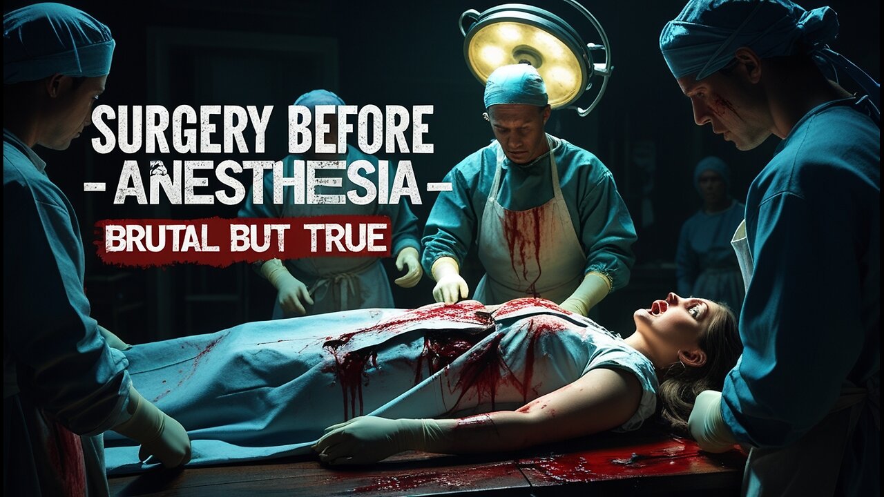 Surgery Before Anesthesia – Brutal but True