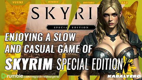 🔴 Skyrim Special Edition 🎮 Enjoying a Slow and Casual Game of Skyrim! 🙏 Thank You For Watching