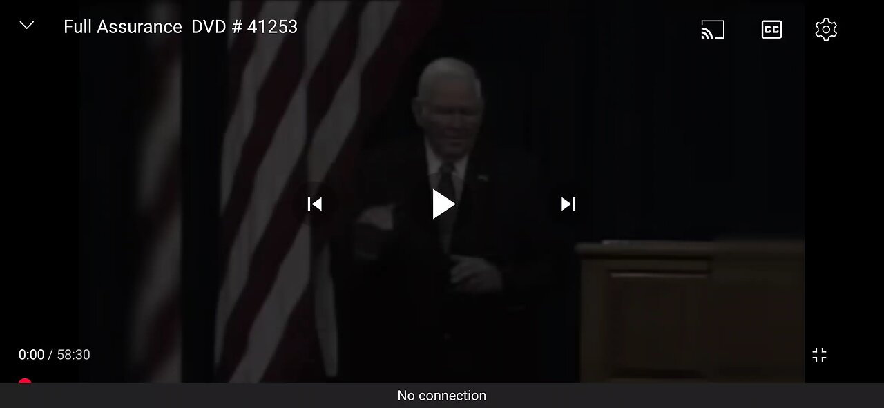 Full Assurance,,,, amazing faith and no doubt in our father's word