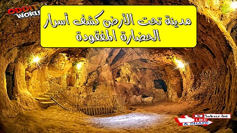 مدينة تحت الأرض: كشف أسرار الحضارة المفقودة ! #تاريخ #غموض #اكتشاف