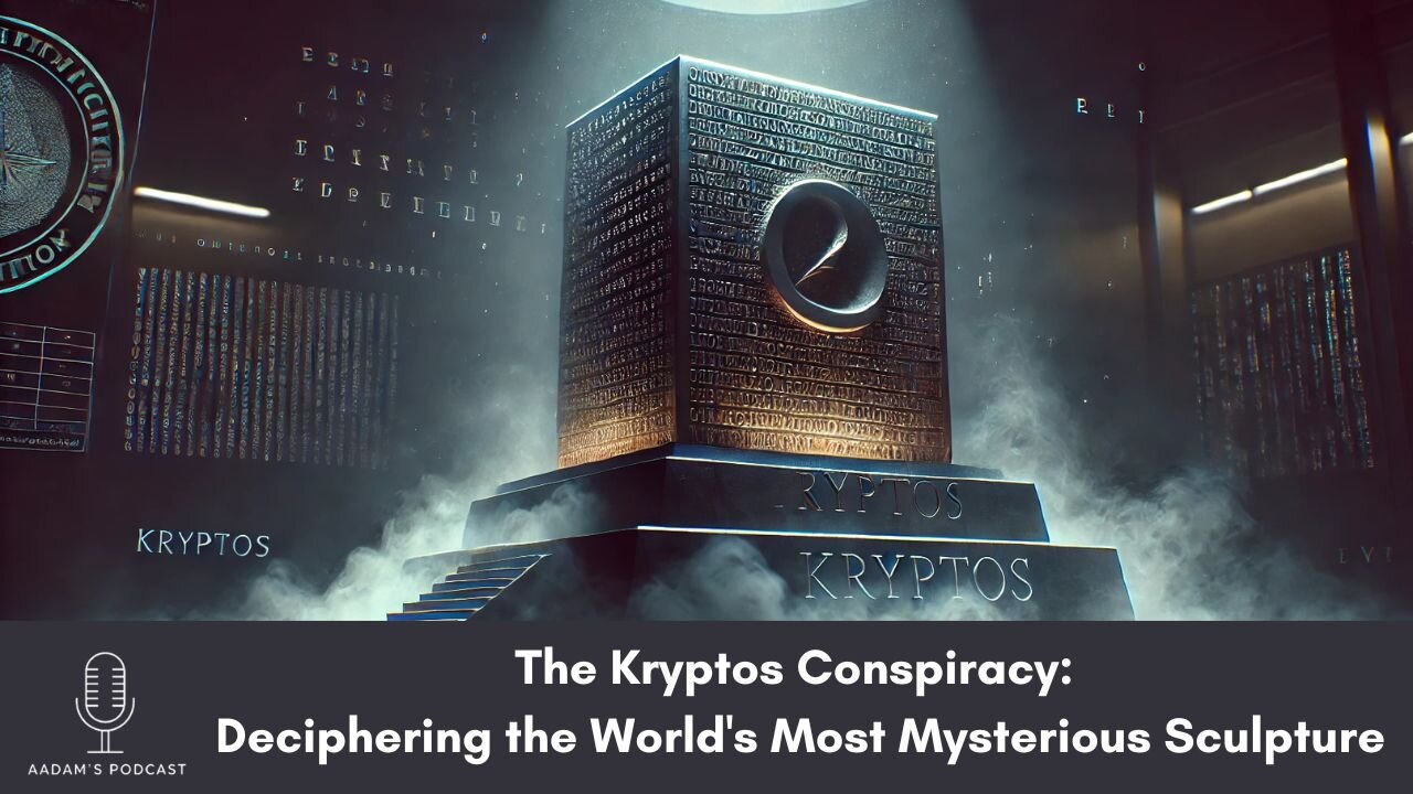 The Kryptos Conspiracy: Deciphering the World's Most Mysterious Sculpture | Podcast-132