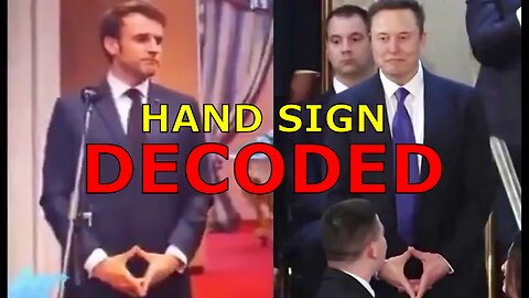 Elon Musk and Emmanuel Macron Caught Showing Their Allegiance to the NWO, Moon-Landing-Faking Cabal