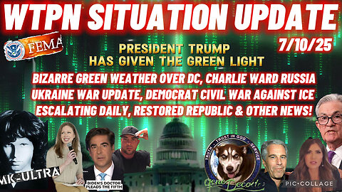 WTPN ~ Judy Byington ~ Situation Update ~ 7-10-25 ~ Trump Return ~ Restored Republic via a GCR
