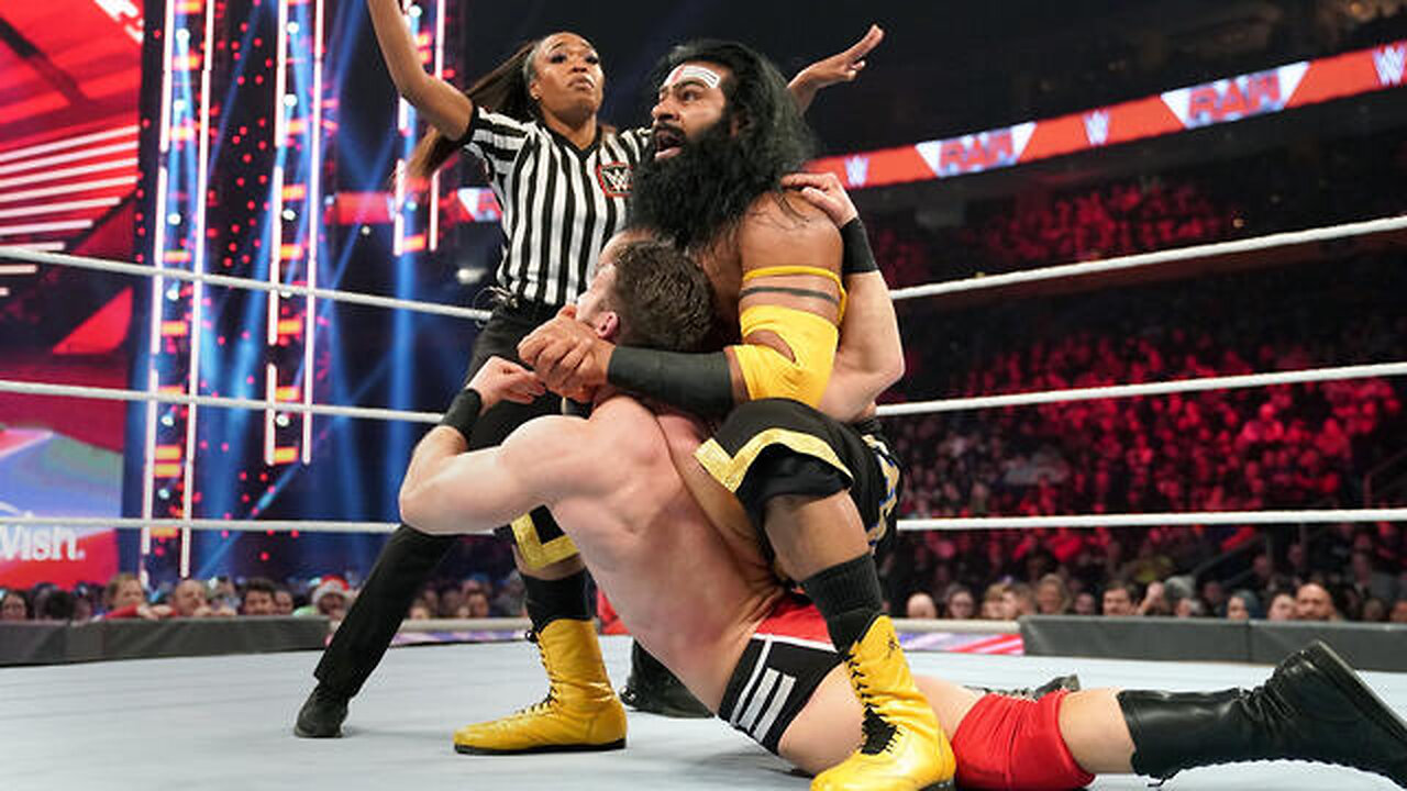 Veer Mahaan continues path of destruction: Raw, April 18, 2022 @wwefree