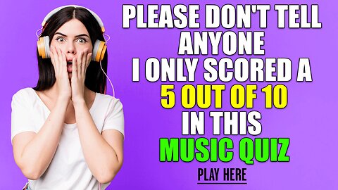 Challenging Music Quiz