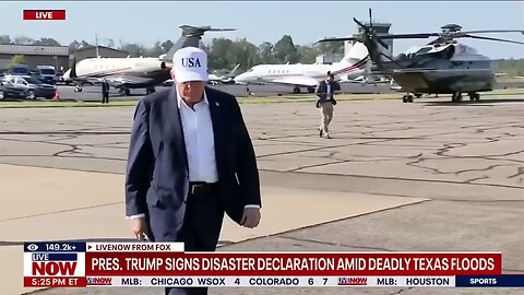 Pres. Trump talks Texas floods, Netanyahu visit, and Elon’s new political party