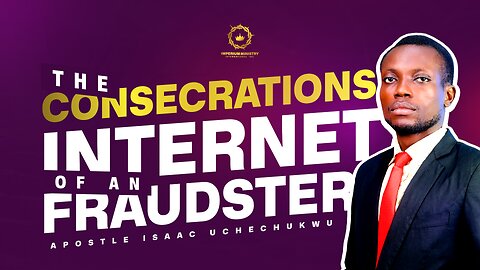 The Consecrations of an Internet Fraudster II IMPERIUM MINISTRY INTERNATIONAL INC.
